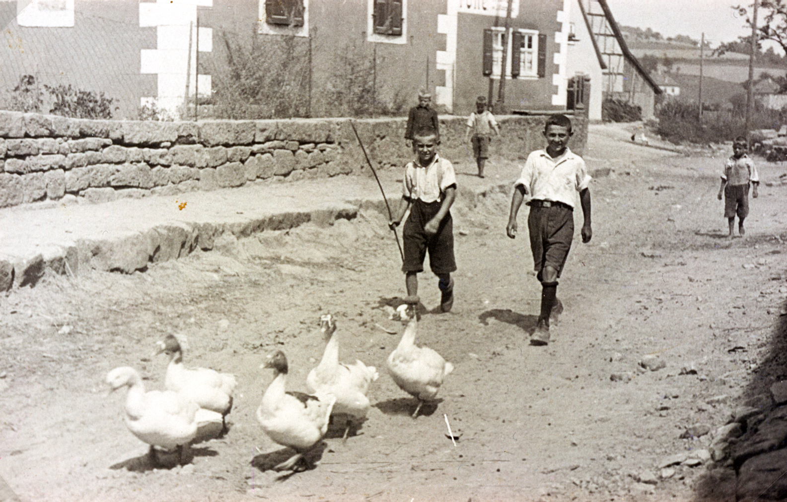 Brunnenstrasse Blick Richtung Aspen 1936